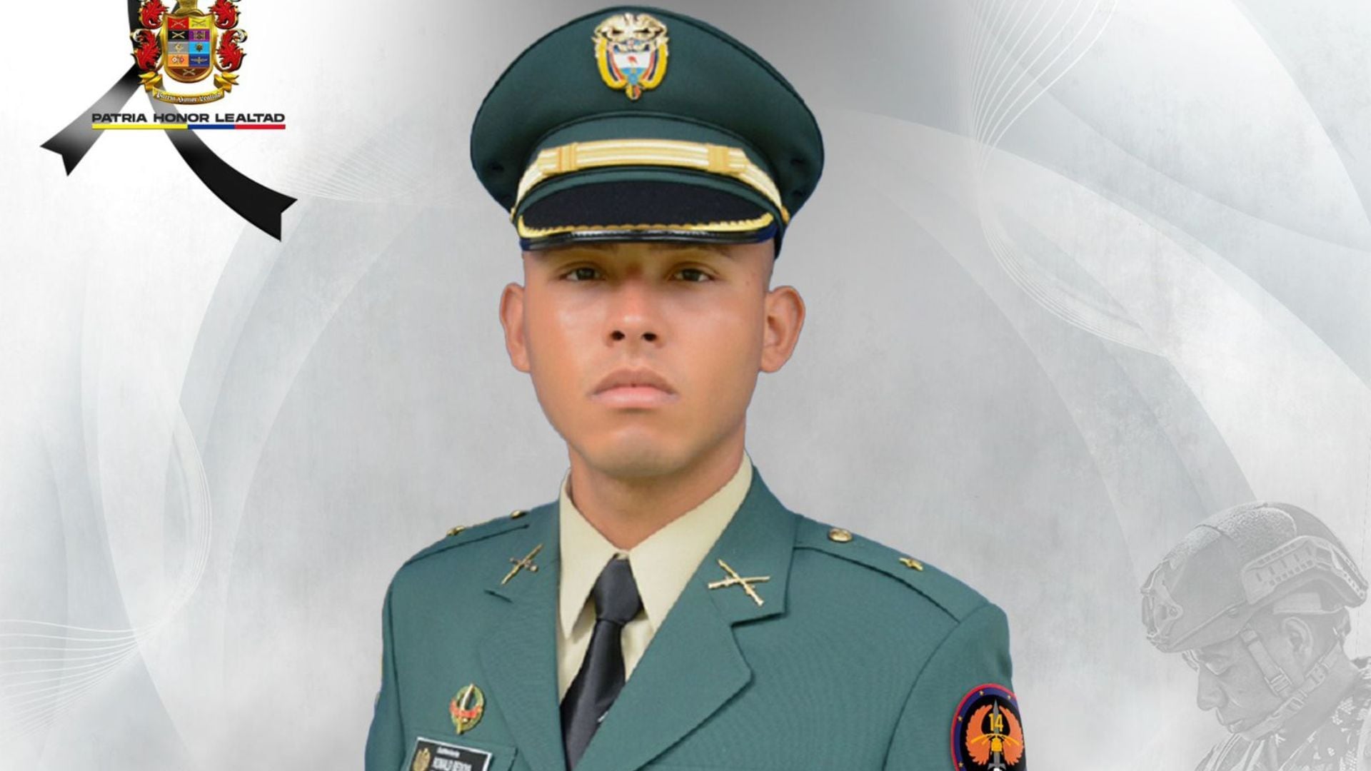 subteniente Ronald Darío Bedoya Rivero - crédito @Ejercito_Div3/X