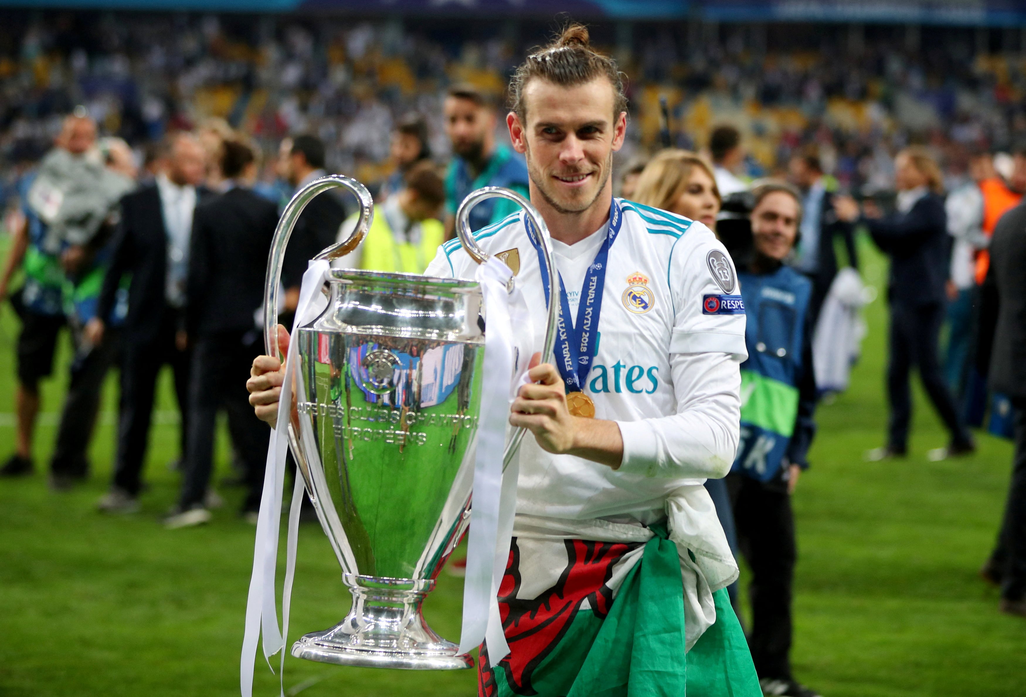 Bale, con la Champions, en épocas de gloria con el Real Madrid (REUTERS/Hannah McKay/File Photo)