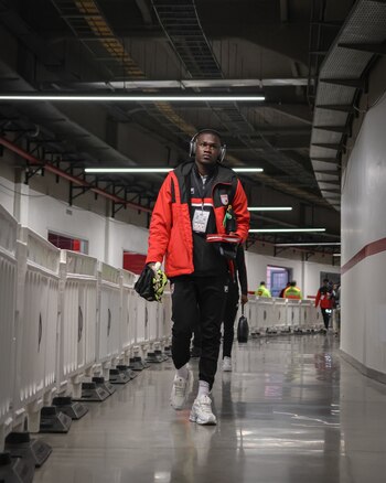 Weibmar Asprilla es suplente natural de Andrés Mosquera Marmolejo en Independiente Santa Fe - crédito Santa Fe
