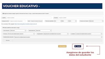 Vouchers Educativos