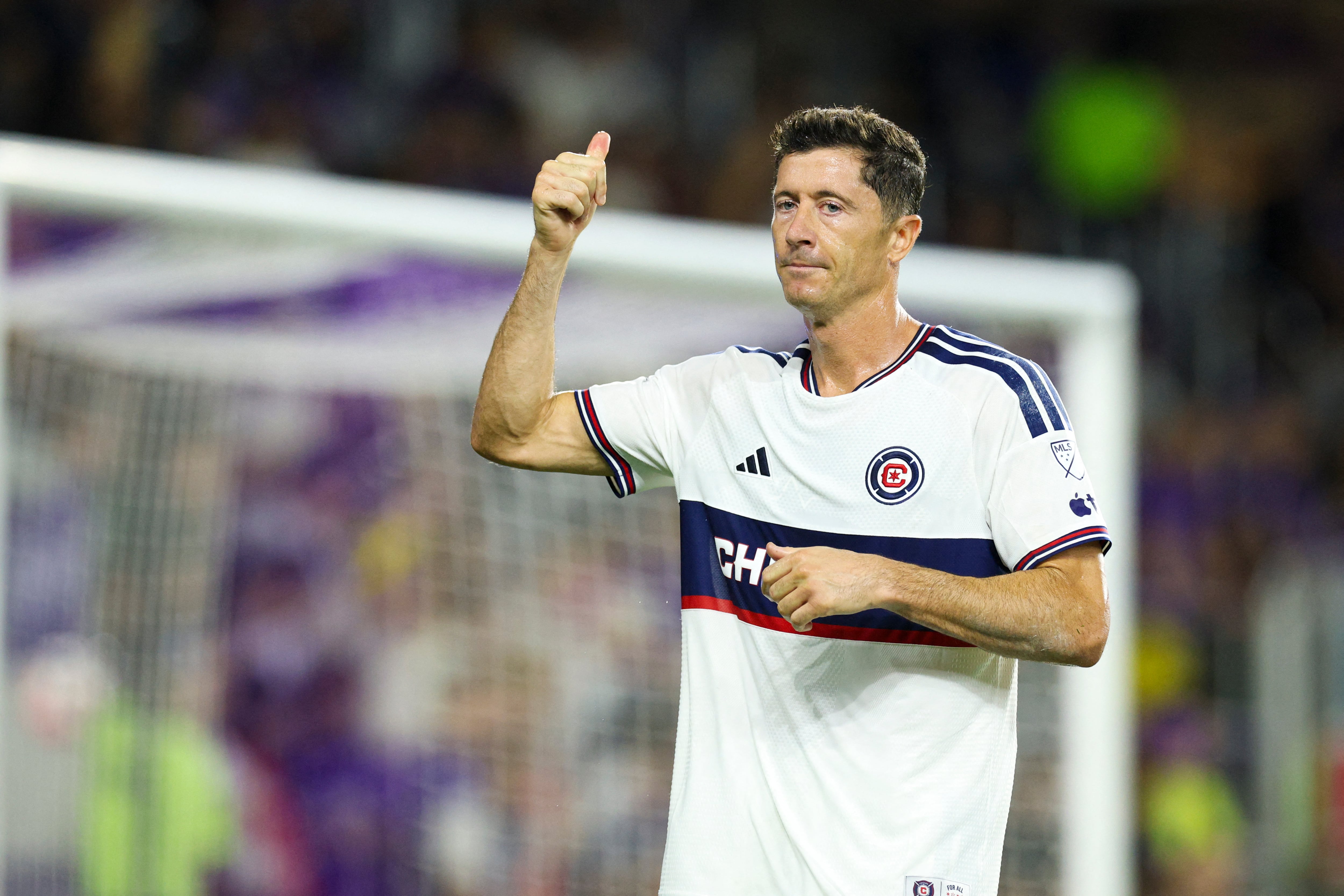 Lewandowski fue una de las últimas estrellas en incorporarse a la MLS (Reuters)