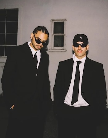 Álvaro Díaz y Feid. (Instagram)