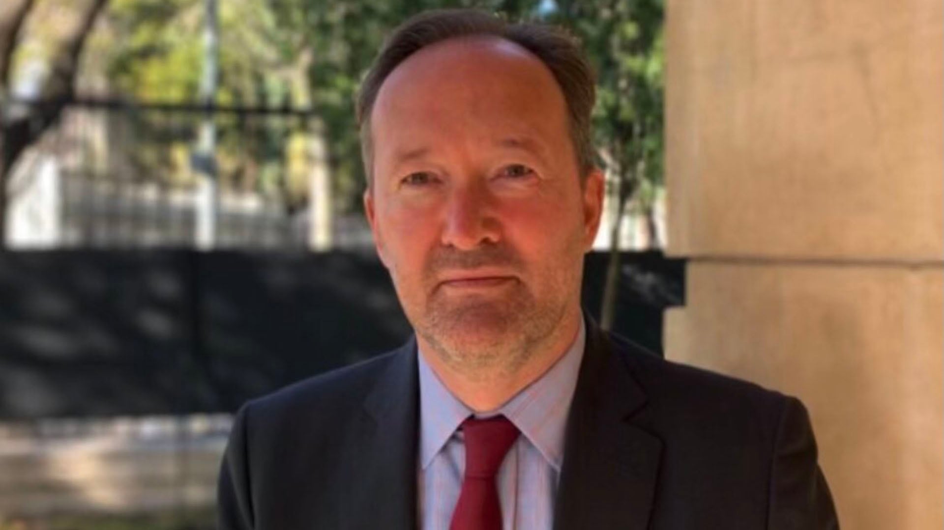 El ex embajador del Reino de Bélgica Karl Dhaene