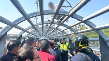 Paramédico evitó que un hombre