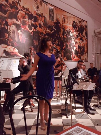 La milonga Palakultural, en el