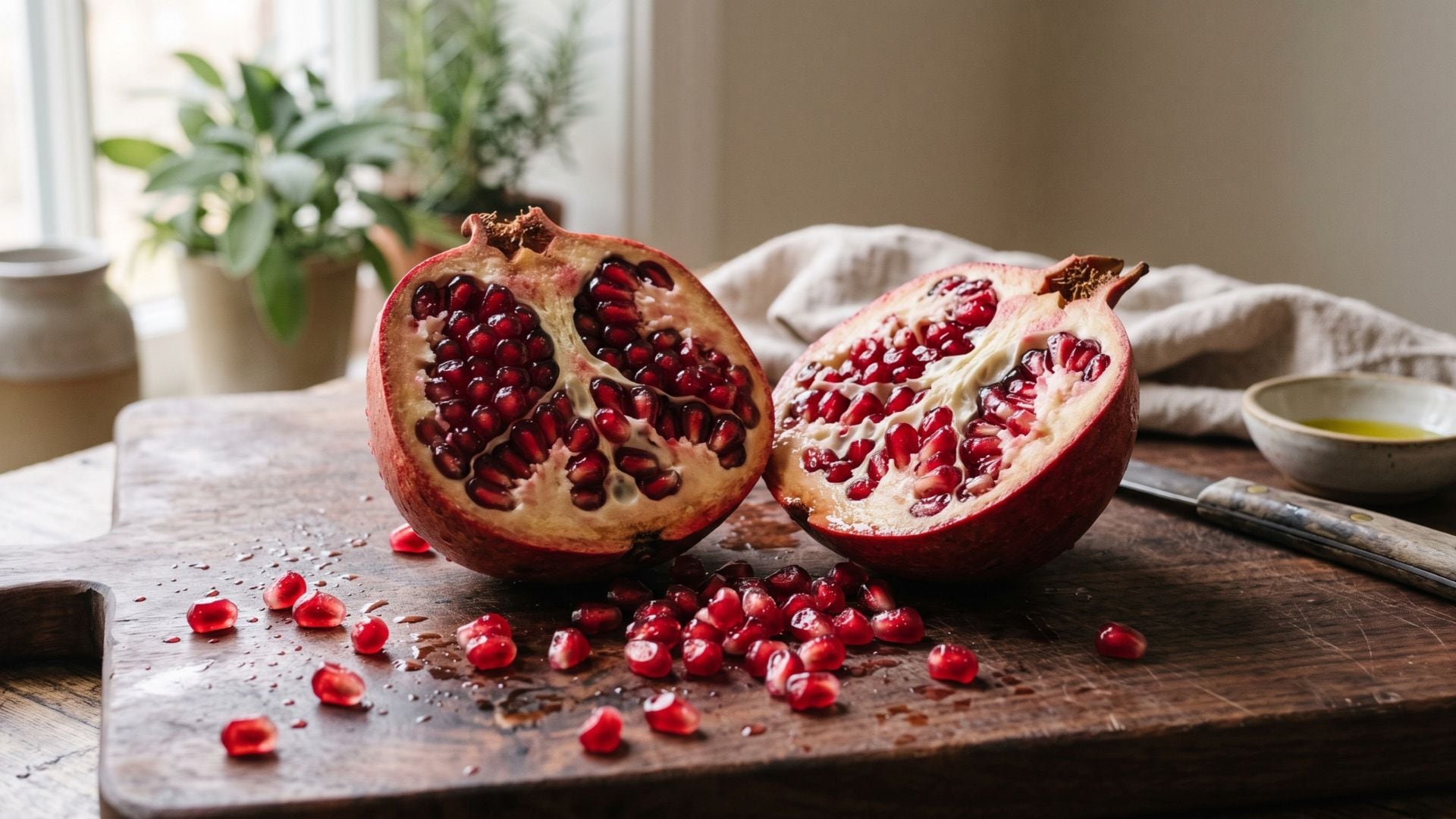 Los antioxidantes de la granada neutralizan radicales libres que pueden afectar las áreas cerebrales vinculadas con la memoria (Imagen Ilustrativa Infobae)