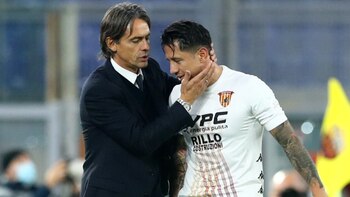 Gianluca Lapadula formó una gran