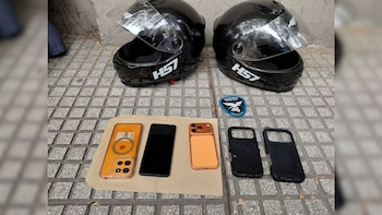 Robo motochorros peruanos