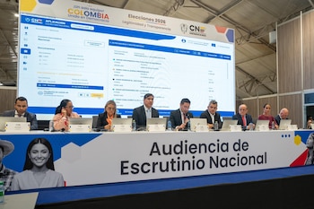 Consejo Nacional Electoral - crédito @CNE_COLOMBIA/X