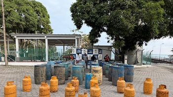 Armada incautó combustible y gas