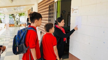 Los estudiantes iniciaron las pruebas