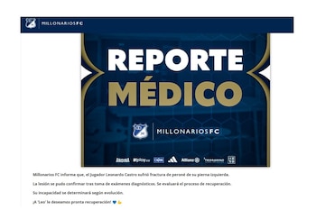 Este es el reporte oficial