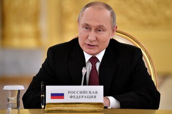 El presidente ruso, Vladimir Putin