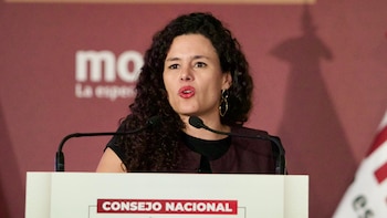 La secretaria general de Morena, Carolina Rangel, tiene a su cargo la coordinación operativa del partido. (Foto: X/Luisa Alcalde)