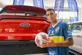 Rodrigo Contreras, delantero argentino de