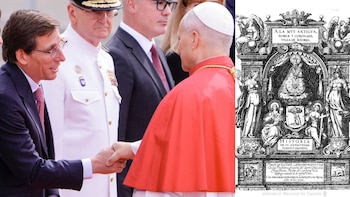 Este es el libro que Almeida le ha regalado al papa León XIV: casi mil páginas de la historia de Madrid