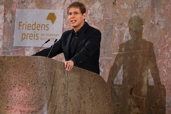 Daniel Kehlmann compite con 'El Director', novela inspirada por el cine nazi, que ha sido aclamada como su mejor trabajo hasta la fecha por la crítica inglesa - REUTERS/Kai Pfaffenbach/Pool