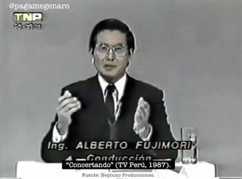 Alberto Fujimori y su corto