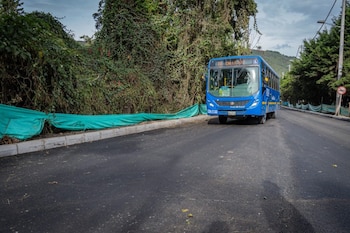 La nueva calle 222, entregada por la alcaldía y la UMV, optimiza la movilidad en el norte de Bogotá y favorece a miles de estudiantes de la zona - crédito Unidad de Mantenimiento Vial (UMV)