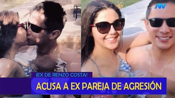 Expareja de Renzo Costa acusa