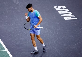 Carlos Alcaraz en el Masters