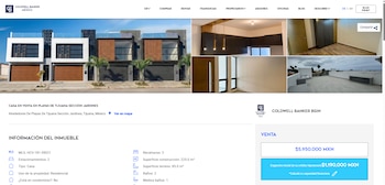 Así se venden las casas en la zona de Playas de Tijuana. (Google Maps/Capturas de pantalla)