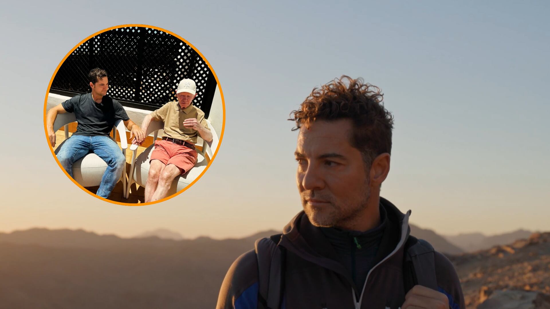 David Bisbal desvela el estado actual de su padre (Montaje Infobae, @davidbisbal, Mediaset)
