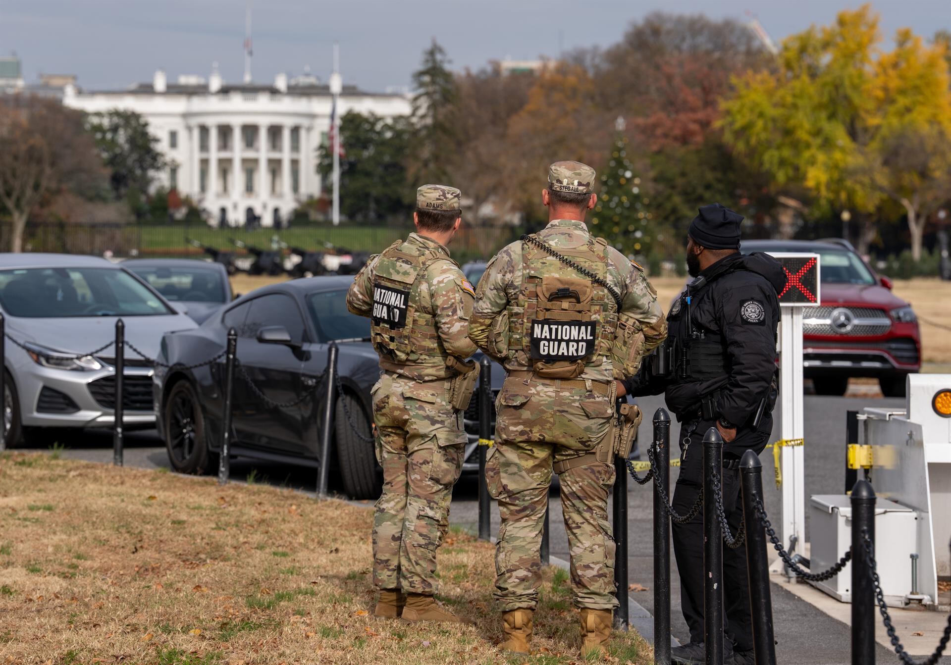 Heridos dos agentes de la Guardia Nacional de EEUU en un tiroteo en las proximidades de la Casa Blanca
