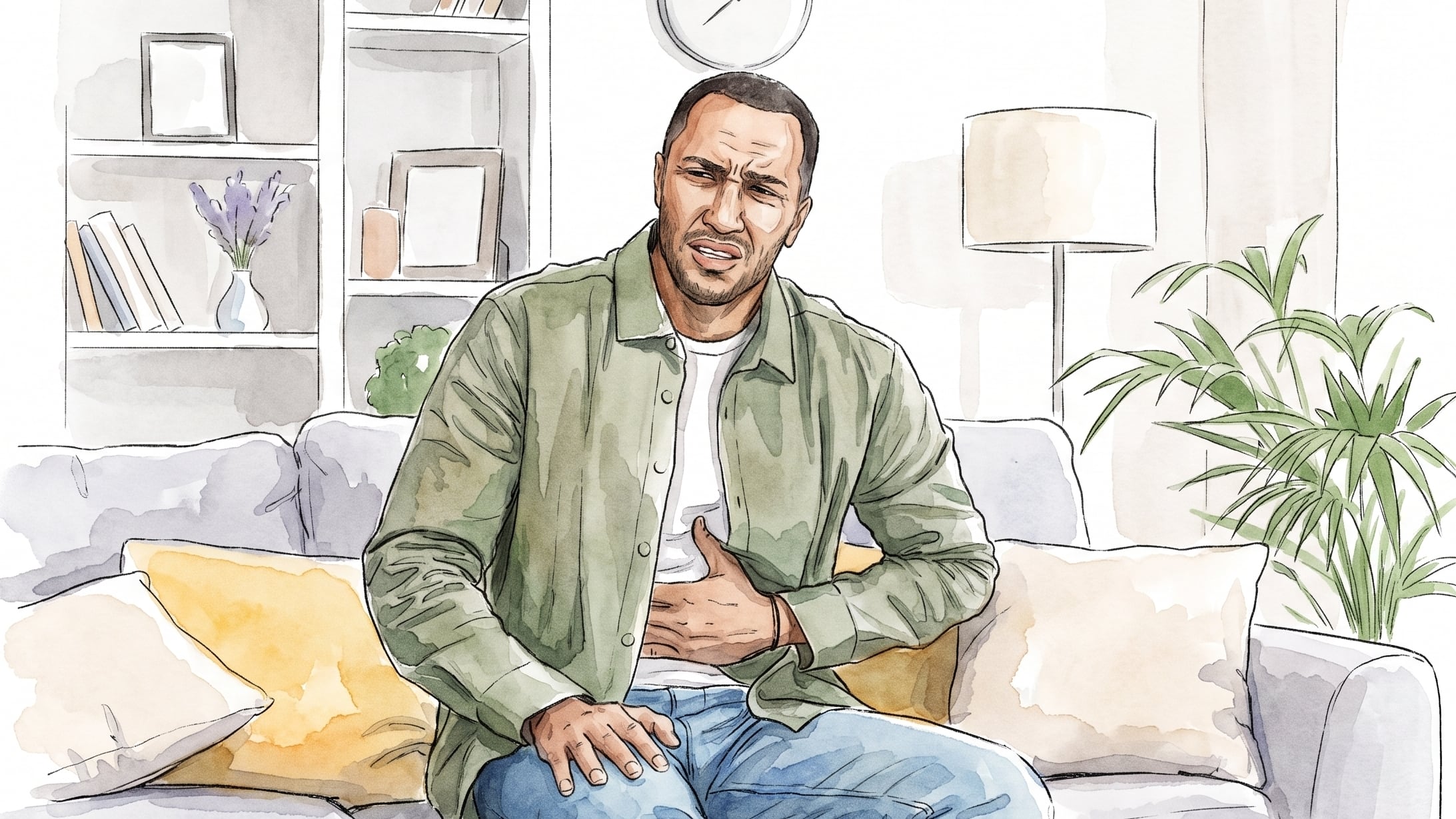 El estrés puede modificar la percepción de las molestias digestivas. (Imagen Ilustrativa Infobae)