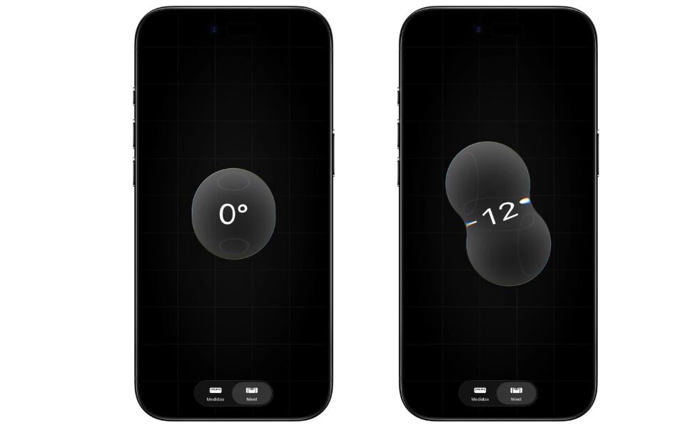 Liquid Glass en el nivel.