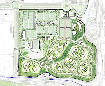 Plano del futuro proyecto del Real Madrid