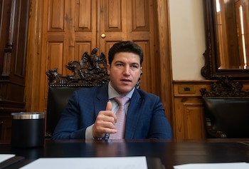 El gobernador de Nuevo León