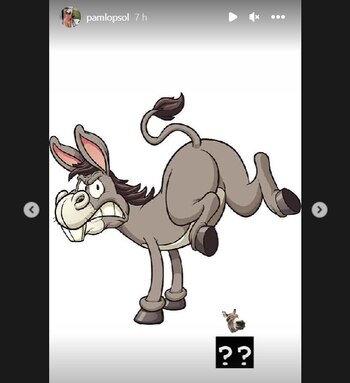 Pamela López, esposa de Christian