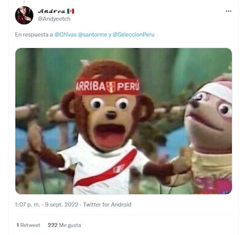Reventaron a las Chivas por presumir la convocatoria de Santiago Ormeño con Perú (Foto: Twitter/@)