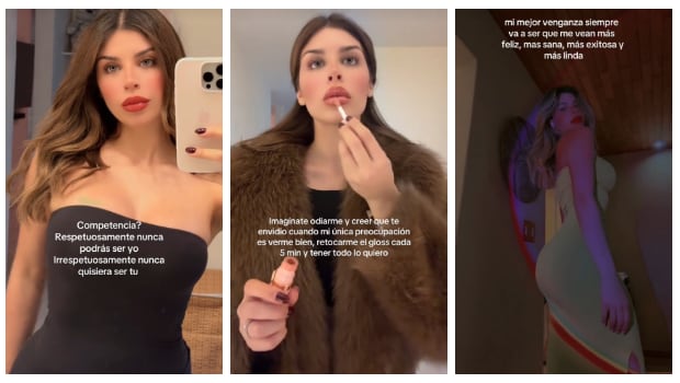 Auqnue después de su muerte usuarios teorizaron sobre los mensajes e indirectas que ella publicaba podrían ser digidas a su suegra, Carolina Flores explicó en varias ocasiones en sus redes que iban dirigidos a sus haters, ya que muchas jóvenes le escribían mensajes mostrando envidia por su belleza y estilo de vida, incluso contestó varios de sus comentarios defendiéndose Fotos: Carolina Flores redes sociales