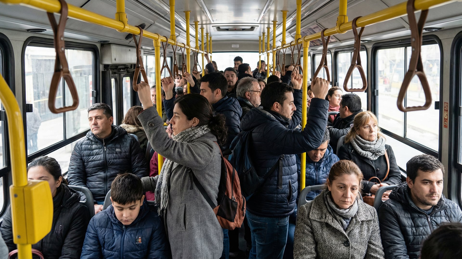 En el detalle de la canasta, el gasto mensual en transporte público representó el componente más significativo, con $87.975 (Imagen ilustrativa Infobae)
