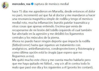 La influencer mexicana aseguró que