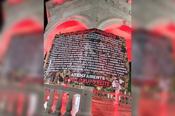 En el narcomensaje también se