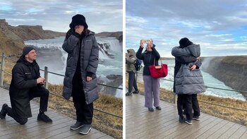 La turista apareció en