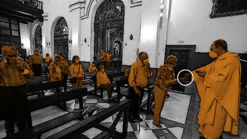 Servicios religiosos se mantienen cerrados.