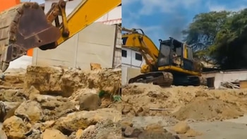 Los propietarios todavía no calculan las pérdidas económicas provocadas por el avance del mar, debido a que esperan conocer cómo evolucionarán las condiciones durante los próximos meses - Créditos: Captura de pantalla de Canal N.