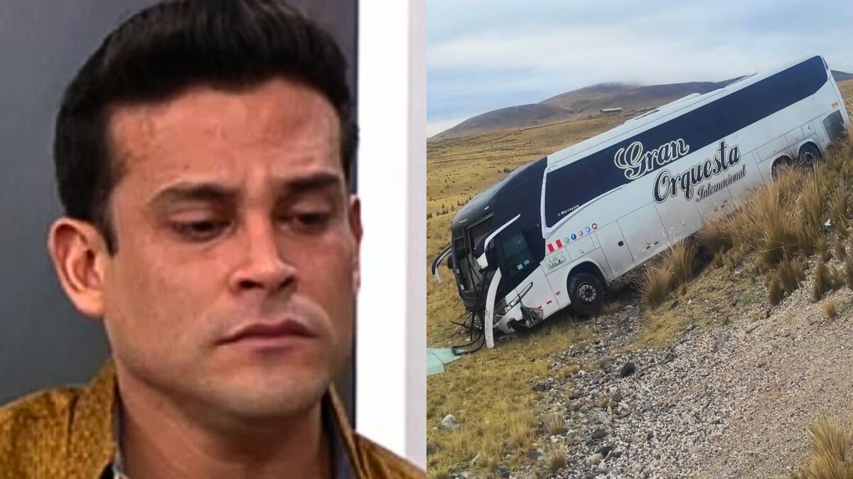 Christian Domínguez cuenta el dramático momento que vivió en accidente vehicular: “Estábamos dormidos” - Infobae