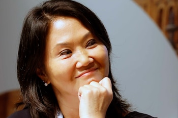 Fotografía de archivo, tomada el pasado 6 de junio, de la candidata presidencial peruana y líder del partido Fuerza Popular, Keiko Fujimori, durante una entrevista con EFE, en Sevilla (España). EFE/José Manuel Vidal