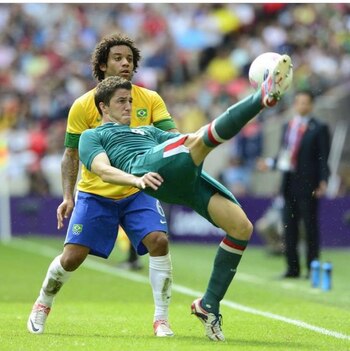 Hiram Mier en los juegos