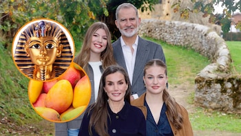 Estos son los regalos que la familia real española recibió en 2025: un móvil y un mantón de manila desde China, la máscara de Tutankamón o cajas de mangos