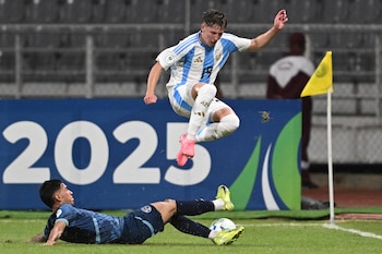 Andino, con la casaca de