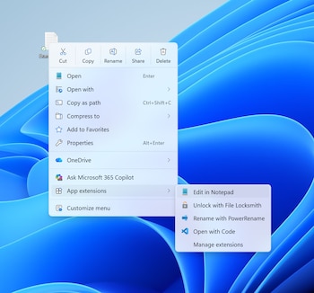 La renovación del menú de clic derecho en Windows 11 apunta a devolver al usuario el control y acelerar el flujo de trabajo.