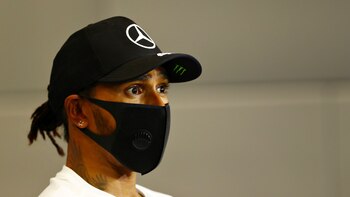 Hamilton habló de la doble