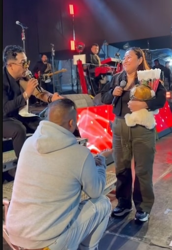 Propuesta de matrimonio termina en