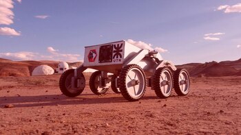 El rover diseñado por Caballero